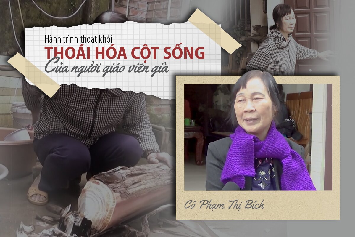 Cô Phạm Thị Bích (Bắc Ninh) thoát khỏi THOÁI HÓA CỘT SỐNG nhờ An Cốt Nam